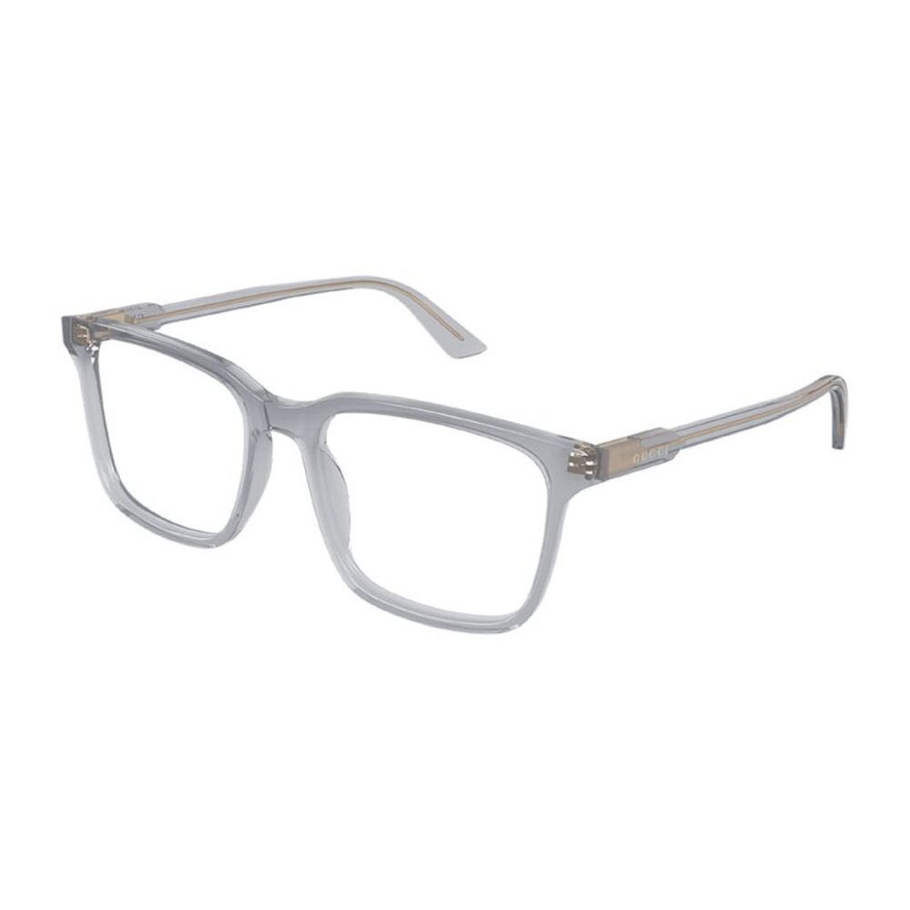 NEW GUCCI GG1120O 005 EYEGLASSES TRANSPARENT LIGHT BLUE MEN GUCCI EYEWEAR